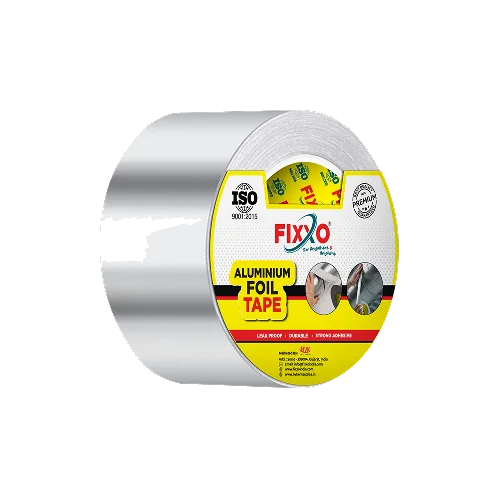 Roll of high‑strength aluminum foil tape with adhesive side visible