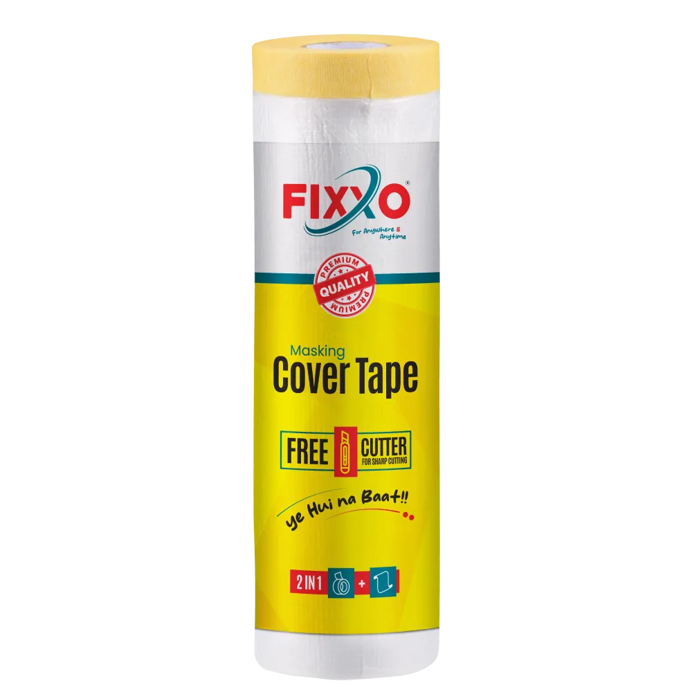 High-Density Self-Adhesive Masking Tape – Paint & Protection - Masking Tapes by Fixxo India