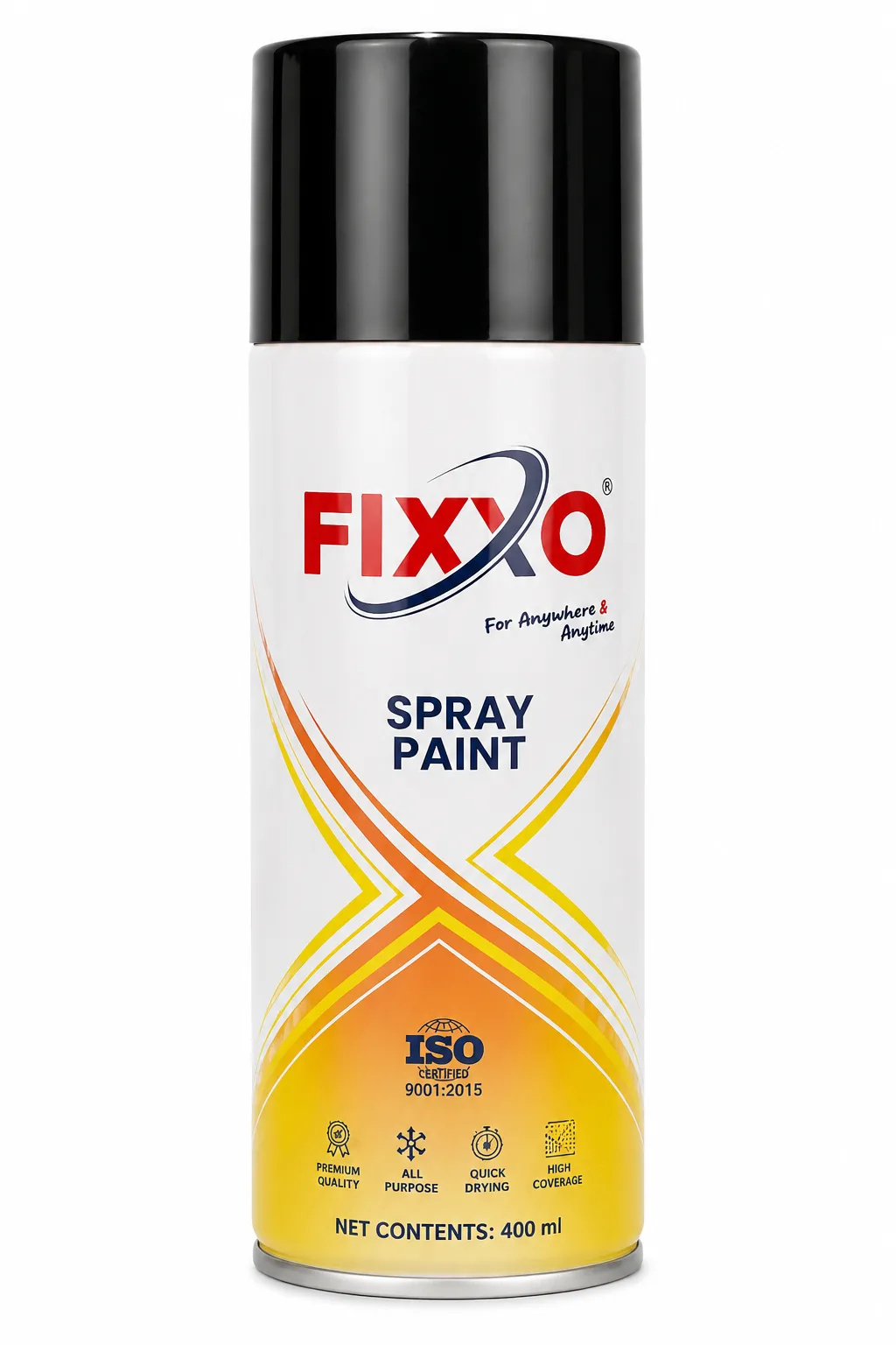 Industrial Fixxo Spray Paint – Quick Dry, High Gloss - Hardware Accessories by Fixxo India