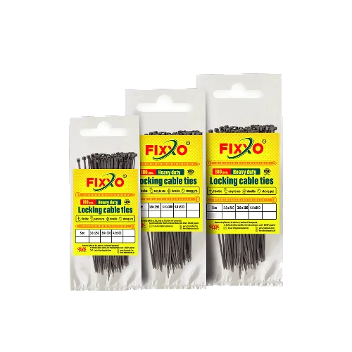 SS Heavy Duty Locking Cable Ties - Hardware Accessories by Fixxo India